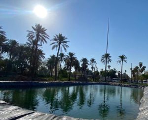 جامعة النهرين تُنجز مشروع بحيرة مائية ضمن خطتها لتعزيز الاستدامة البيئية داخل الحرم الجامعي